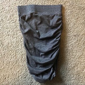 Victoria’s Secret silver midi skirt